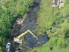 Cleanup efforts at Enbridge's spill in Michigan